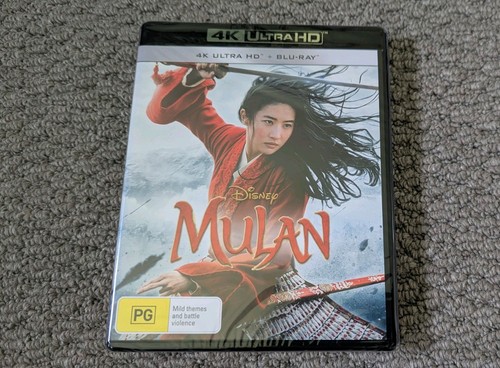 Mulan (2020) disc cover