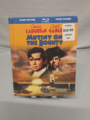 Mutiny on the Bounty (1935) disc cover