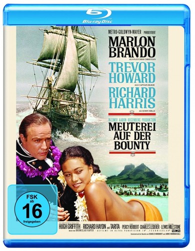 Mutiny on the Bounty (1962) disc cover