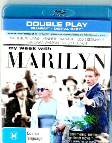 My Week with Marilyn (2011) disc cover