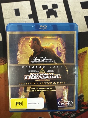 National Treasure (2004) disc cover