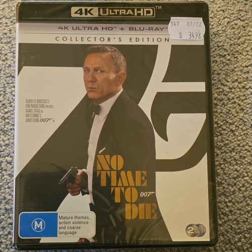 No Time to Die (2021) disc cover