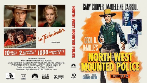 North West Mounted Police (1940) disc cover