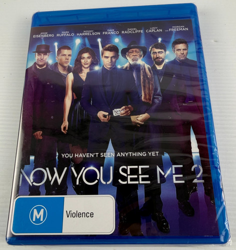 Now You See Me 2 (2016) disc cover