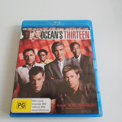 Ocean's Thirteen (2007) disc cover