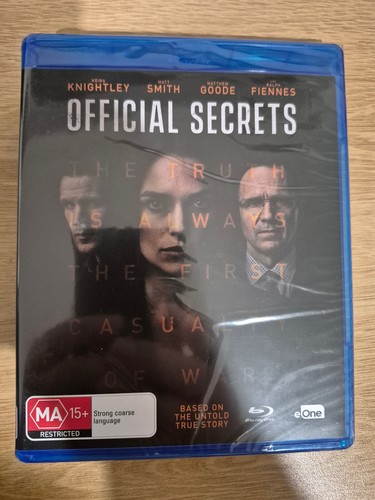 Official Secrets (2019) disc cover