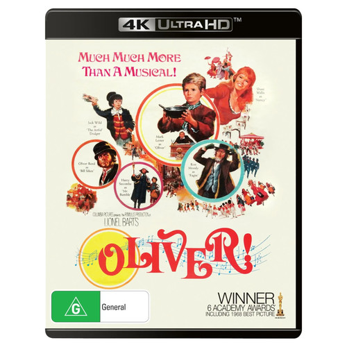 Oliver! (1968) disc cover