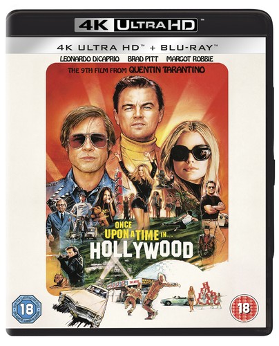 Once Upon a Time in Hollywood (2019) disc cover