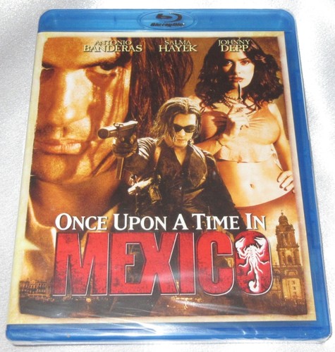 Once Upon a Time in Mexico (2003) disc cover