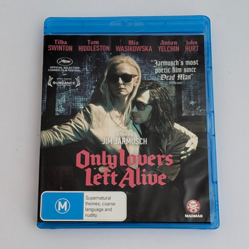 Only Lovers Left Alive (2013) disc cover