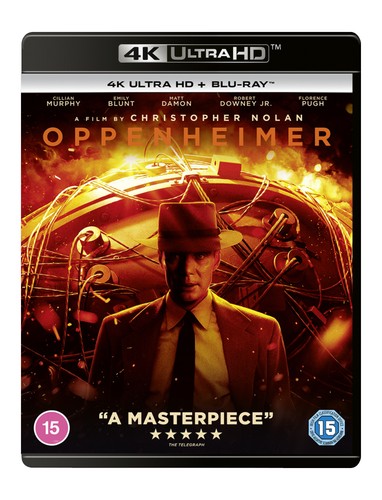 Oppenheimer (2023) disc cover