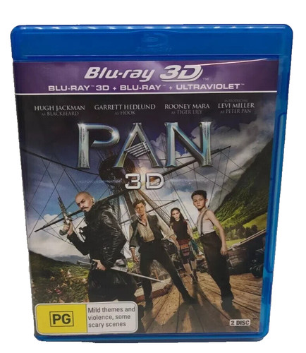 Pan (2015) disc cover
