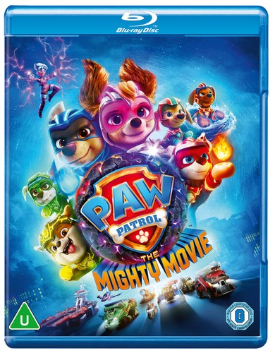 PAW Patrol: The Mighty Movie (2023) disc cover