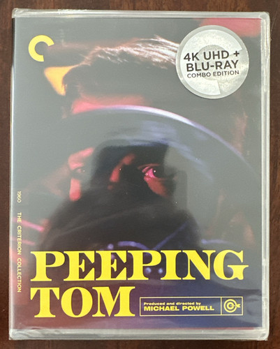 Peeping Tom (1960) disc cover