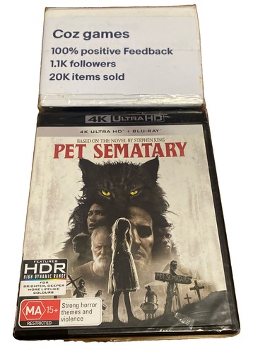 Pet Sematary (2019) disc cover