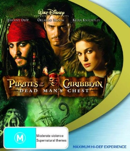 Pirates of the Caribbean: Dead Man's Chest (2006) disc cover