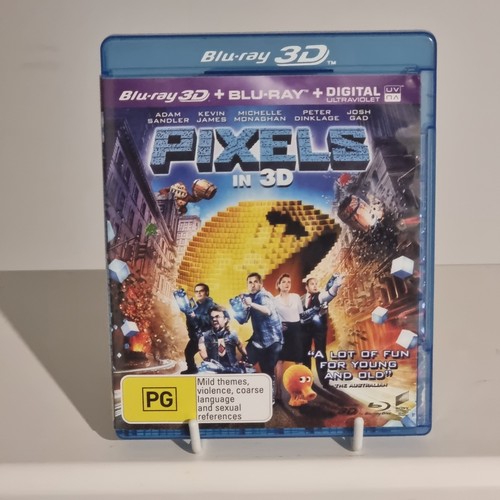Pixels (2015) disc cover