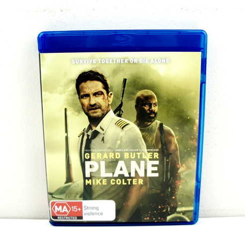 Plane (2023) disc cover