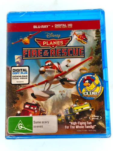 Planes: Fire & Rescue (2014) disc cover
