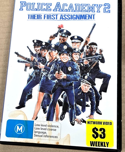 Police Academy 2: Their First Assignment (1985) disc cover