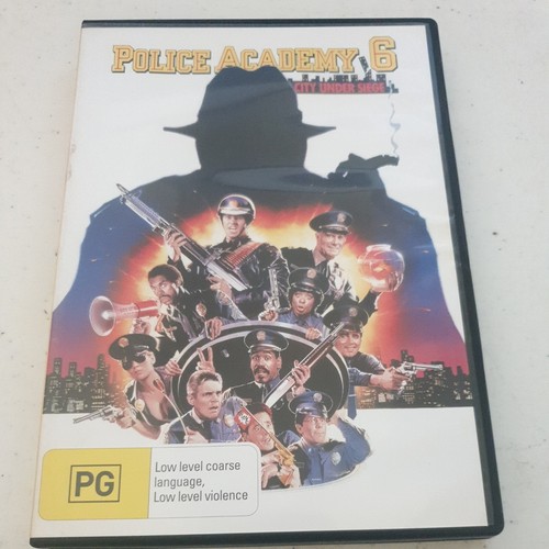 Police Academy 6: City Under Siege (1989) disc cover
