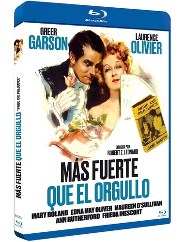 Pride and Prejudice (1940) disc cover