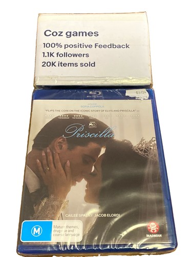 Priscilla (2023) disc cover