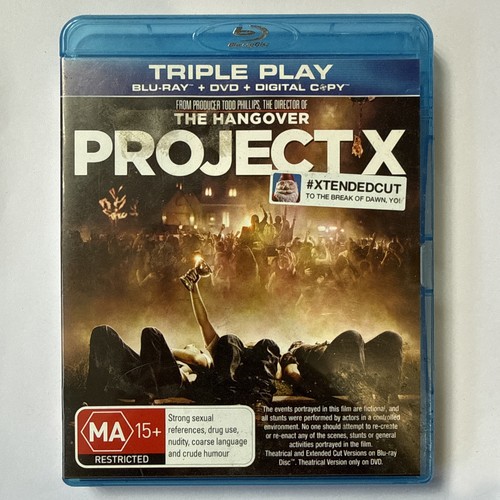 Project X (2012) disc cover