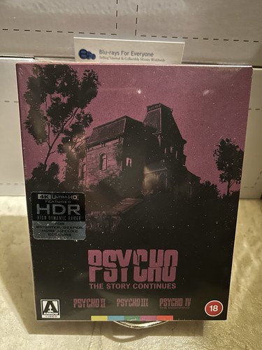 Psycho II (1983) disc cover