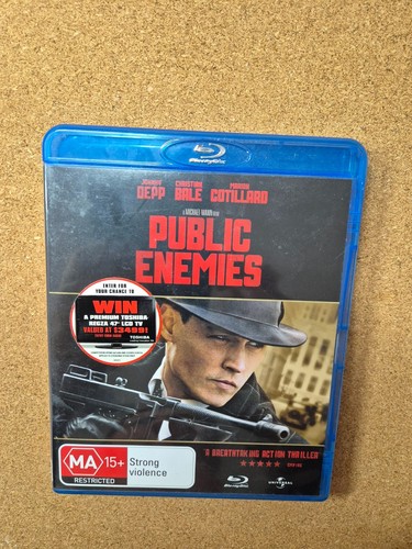 Public Enemies (2009) disc cover