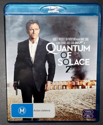 Quantum of Solace (2008) disc cover