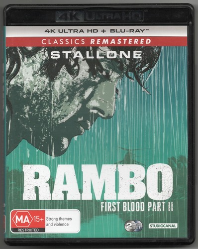 Rambo: First Blood Part II (1985) disc cover