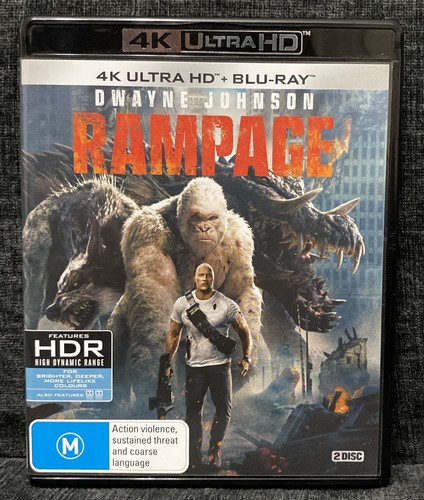 Rampage (2018) disc cover