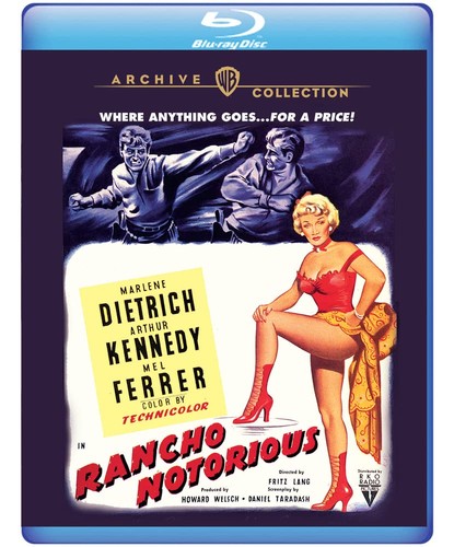 Rancho Notorious (1952) disc cover