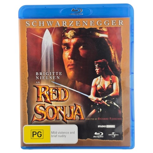 Red Sonja (1985) disc cover