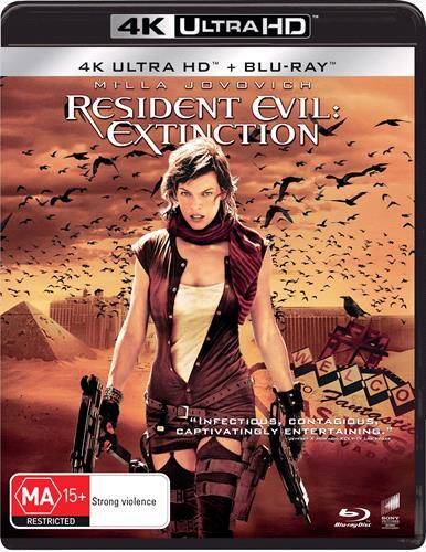 Resident Evil: Extinction (2007) disc cover