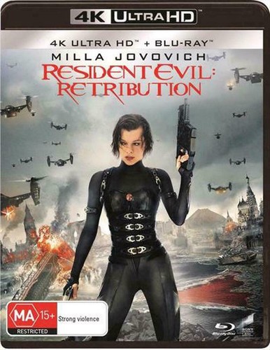 Resident Evil: Retribution (2012) disc cover