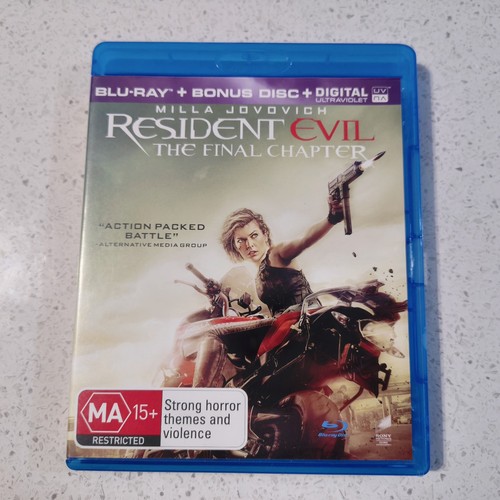 Resident Evil: The Final Chapter (2016) disc cover