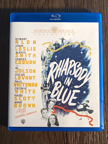 Rhapsody in Blue (1945) disc cover