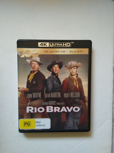 Rio Bravo (1959) disc cover