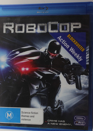 RoboCop (2014) disc cover
