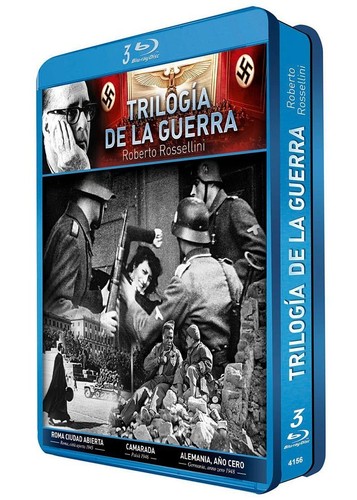 Rome, Open City (1945) disc cover