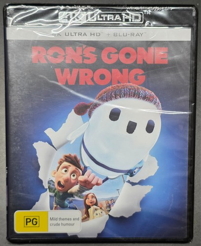 Ron's Gone Wrong (2021) disc cover