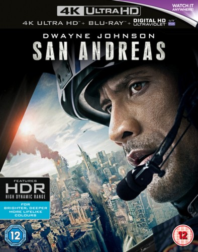 San Andreas (2015) disc cover