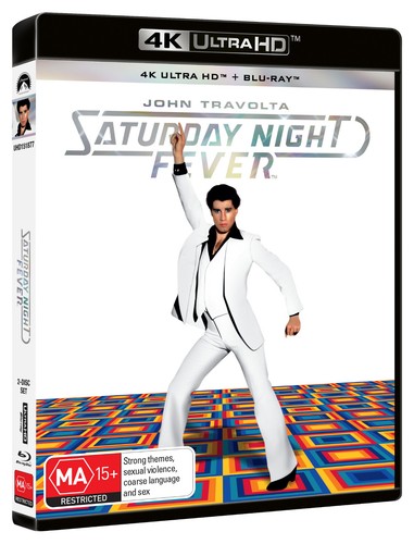 Saturday Night Fever (1977) disc cover