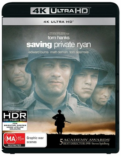 Saving Private Ryan (1998) disc cover