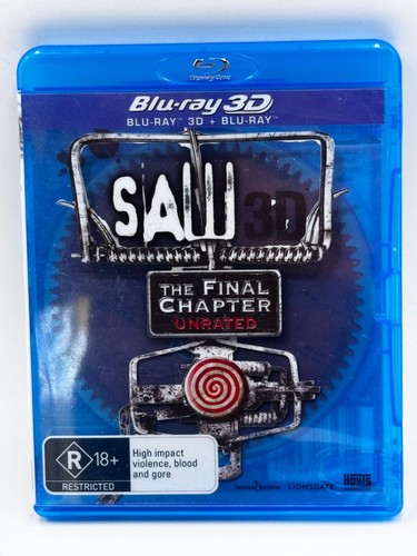Saw 3D (2010) disc cover