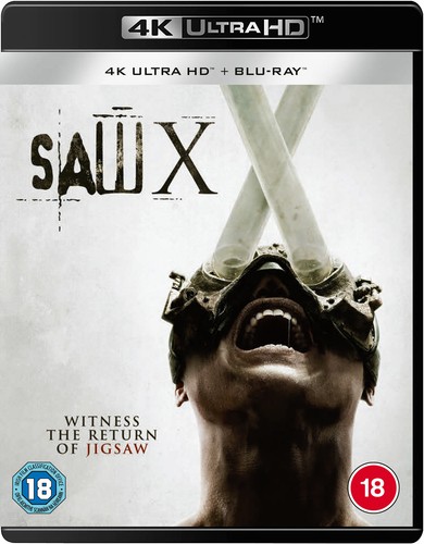 Saw X (2023) disc cover