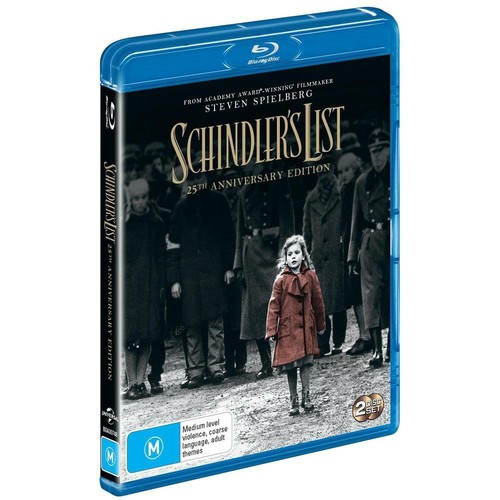 Schindler's List (1993) disc cover