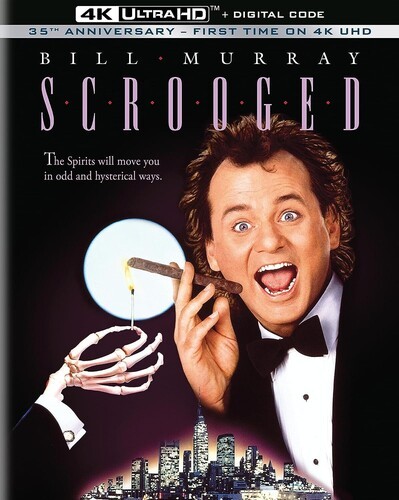 Scrooged (1988) disc cover
